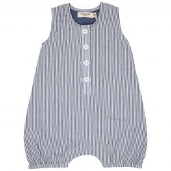 Organics Indigo Stripe All in One